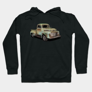 Rusty1950 Ford F1 Pickup Truck Hoodie